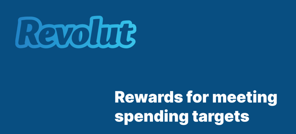 Rewards for meeting spending targets